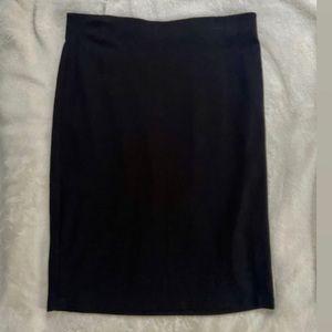 Philosophy Black Stretchy Pencil Skirt